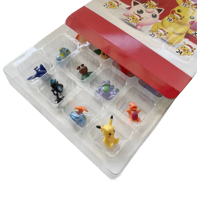 Calendrier de l'Avent Pokémon 2026 — 24 figurines 3D surprises