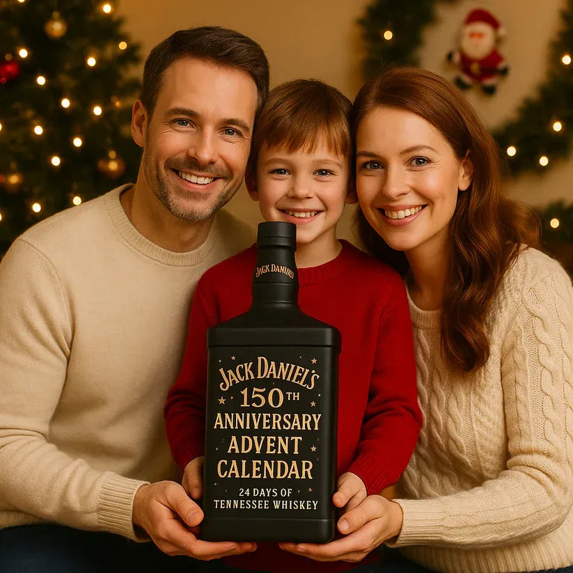 Calendrier de l'Avent whisky 2025 avec 24 bouteilles miniatures à collectionner (sans alcool)