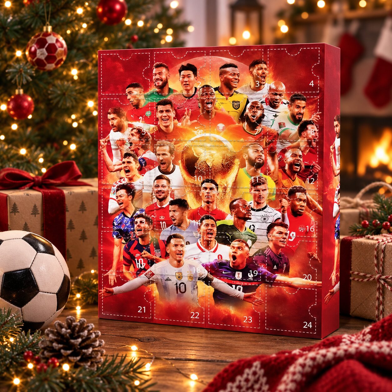 Calendrier de l'Avent Football 2026