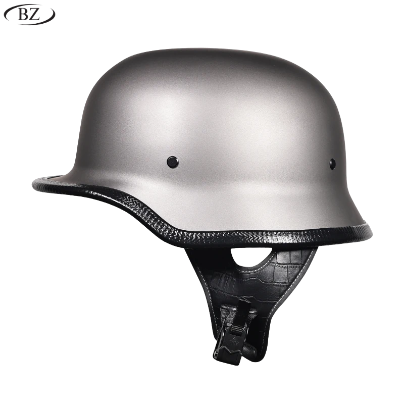 Casque demi-jet rétro M35 Stahlhelm – homologué DOT et ECE
