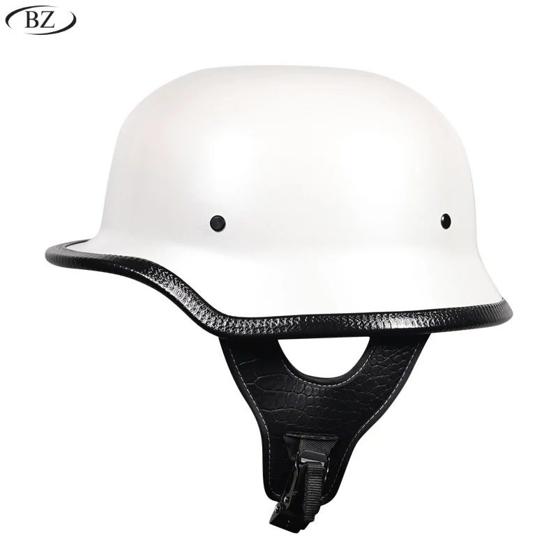 Casque demi-jet rétro M35 Stahlhelm – homologué DOT et ECE