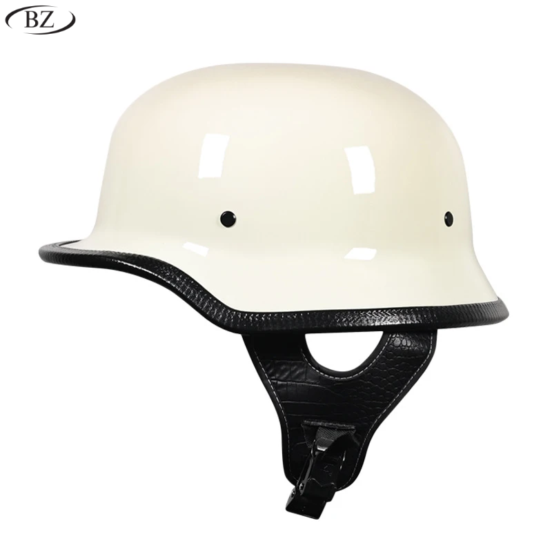 Casque demi-jet rétro M35 Stahlhelm – homologué DOT et ECE