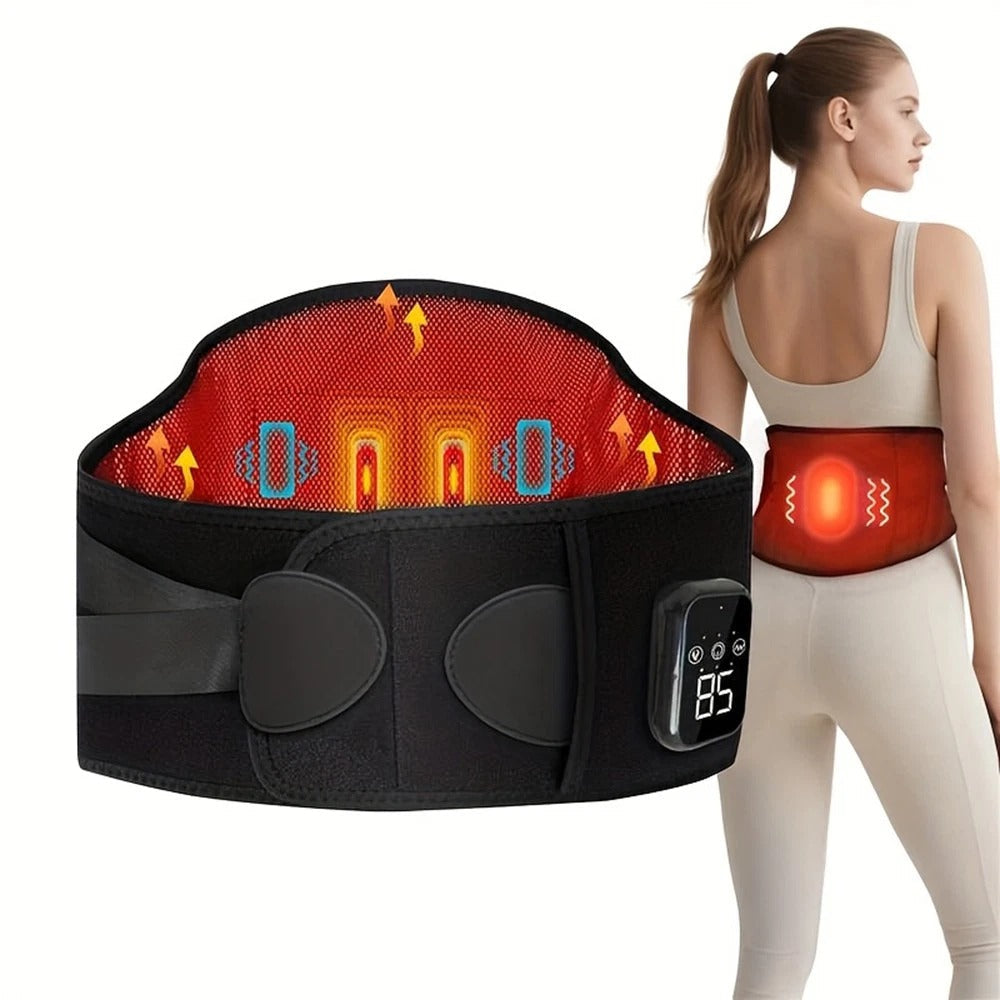 Ceinture lombaire chauffante pour soulager les douleurs dorsales