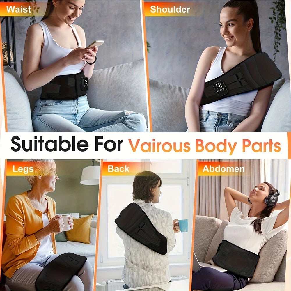 Ceinture lombaire chauffante pour soulager les douleurs dorsales