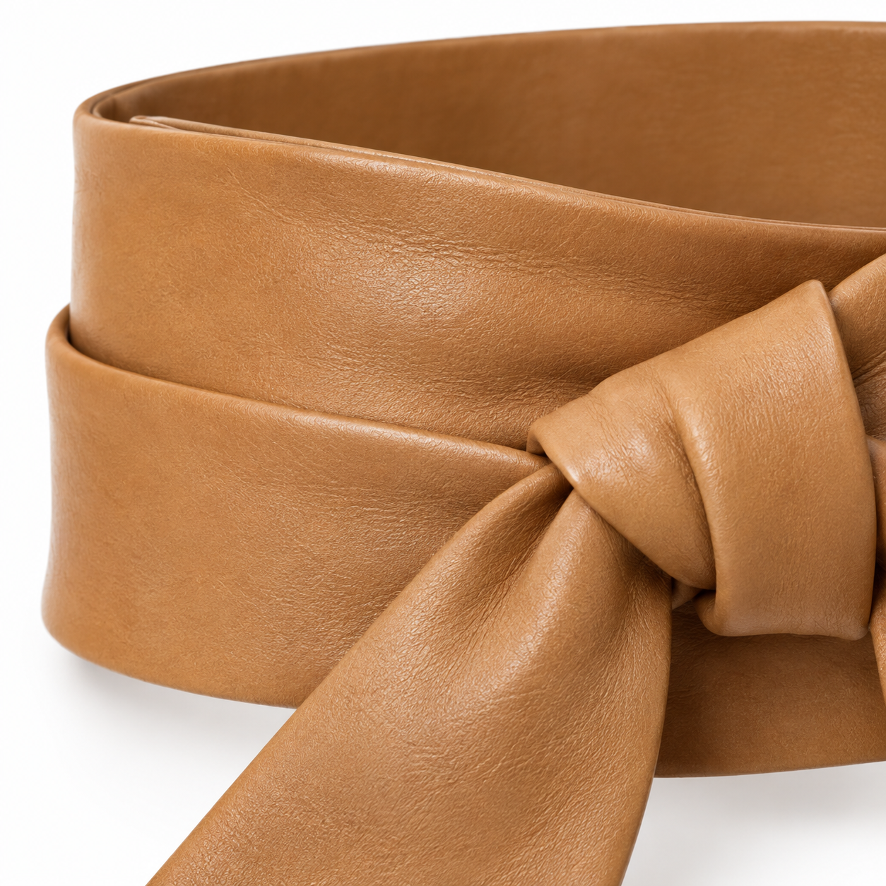 Ceinture obi NARSAGO 250 cm à nouer beige taille unique