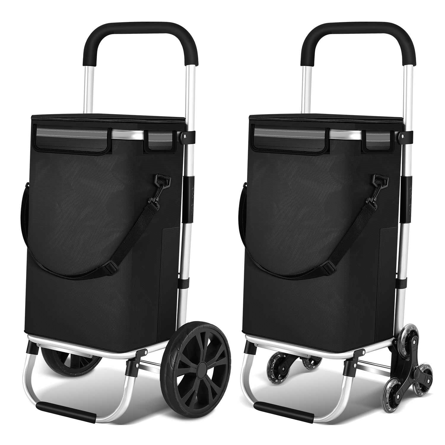 Chariot de courses pliable 40 l