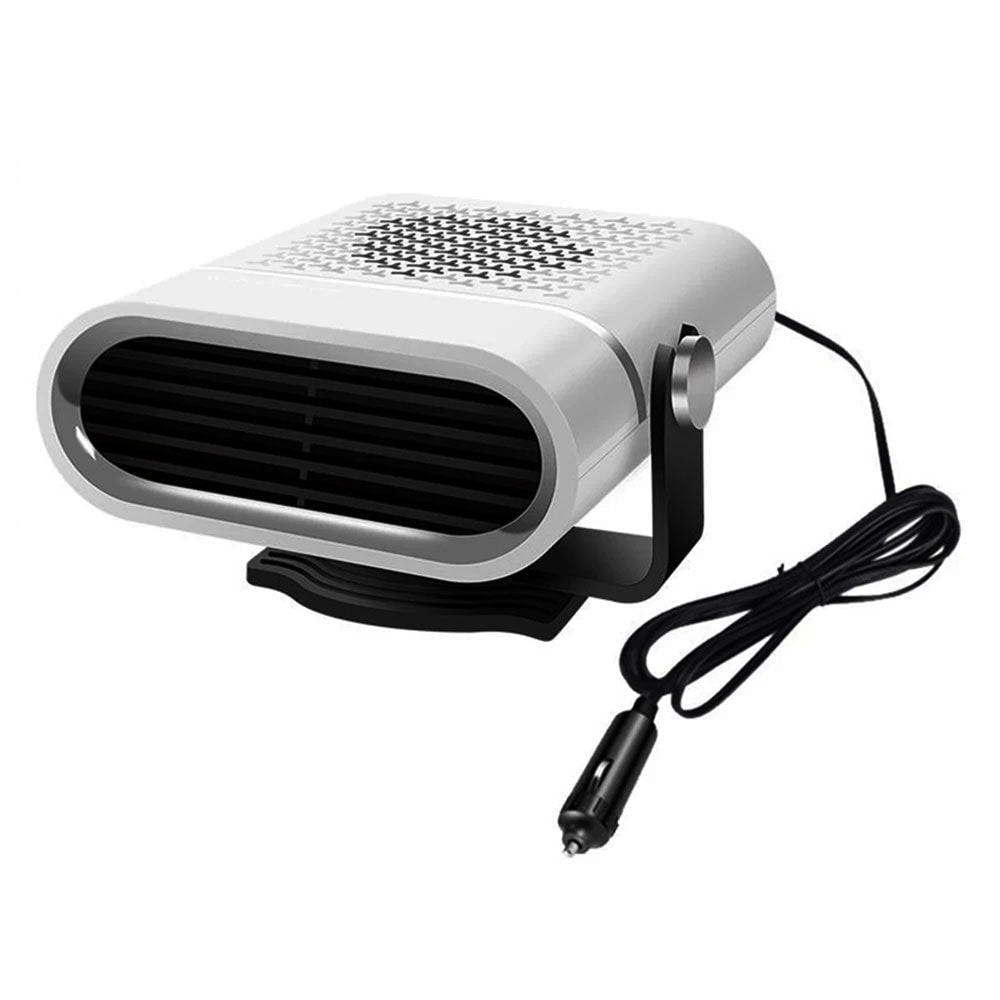 Chauffage d'appoint portable pour voiture avec ventilateur 12 V et dégivrage rapide