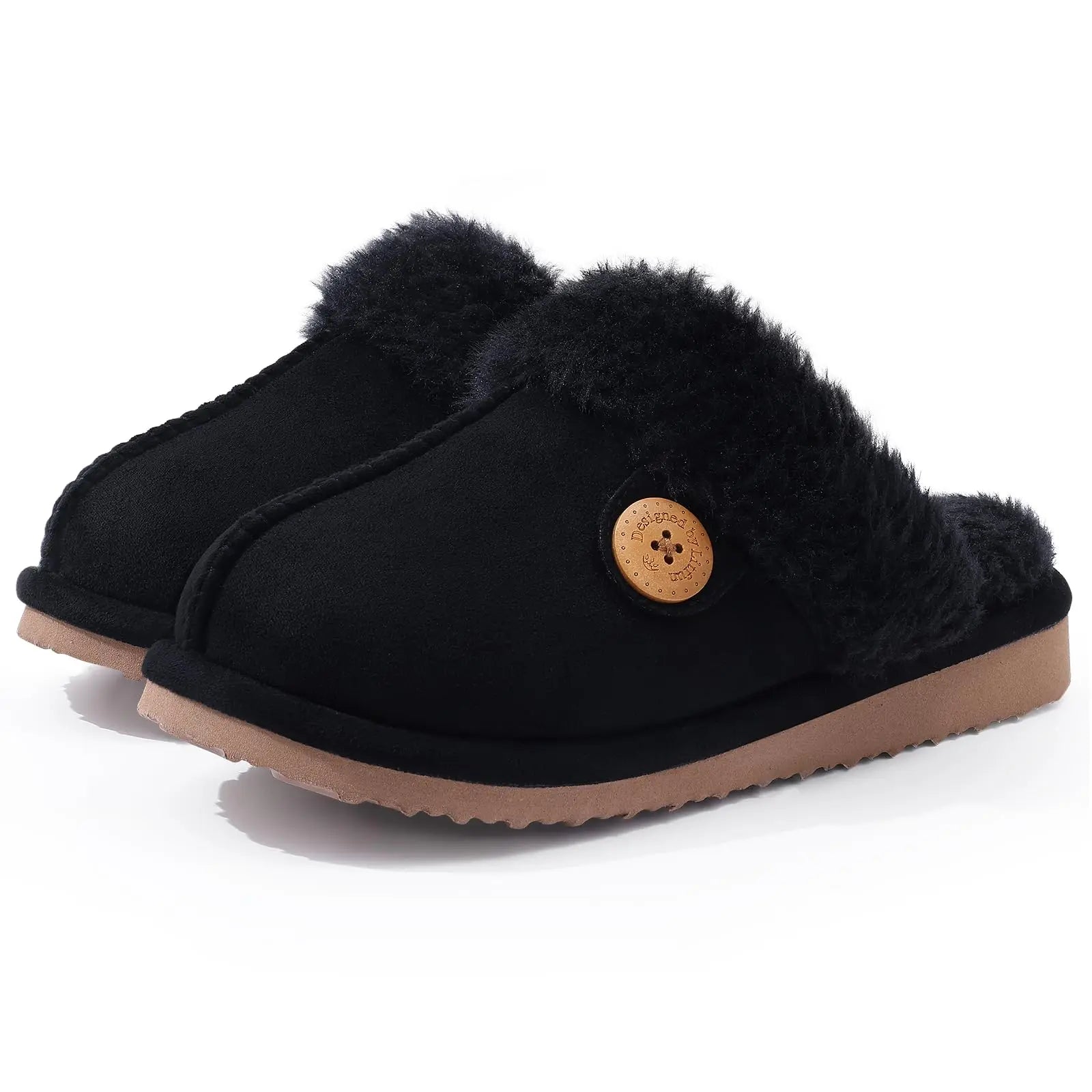 Chaussons chauffants douillets pour femme