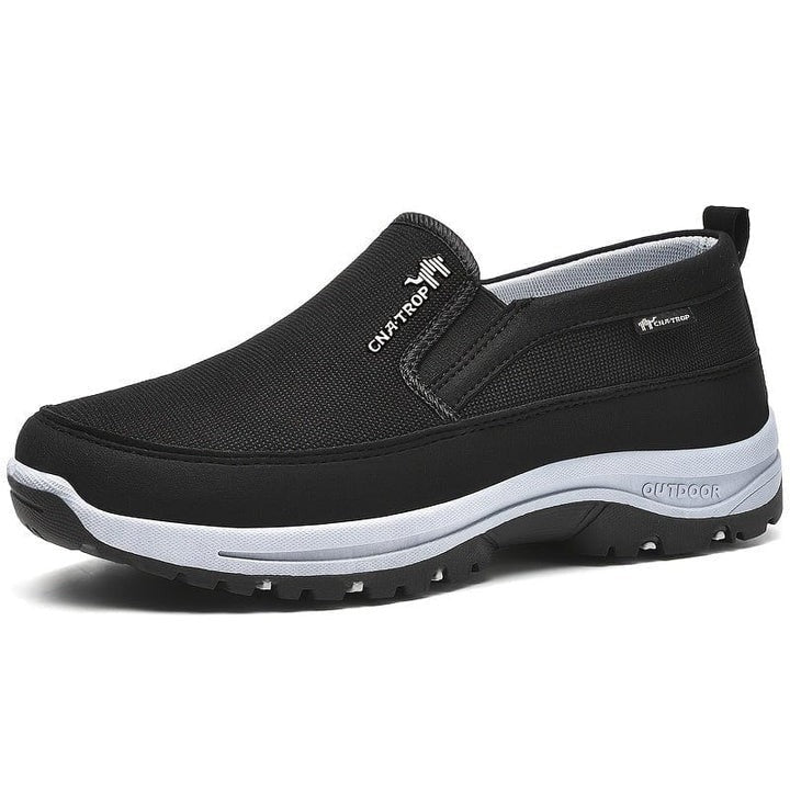 Chaussures de marche imperméables avec bout large et soutien de la voûte plantaire