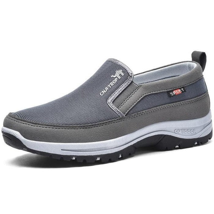 Chaussures de marche imperméables avec bout large et soutien de la voûte plantaire