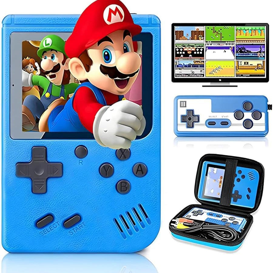 Console de jeu portable rétro unisexe avec 400 jeux classiques