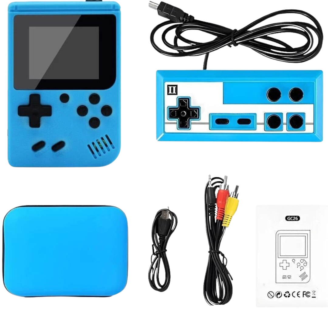 Console de jeu portable rétro unisexe avec 400 jeux classiques