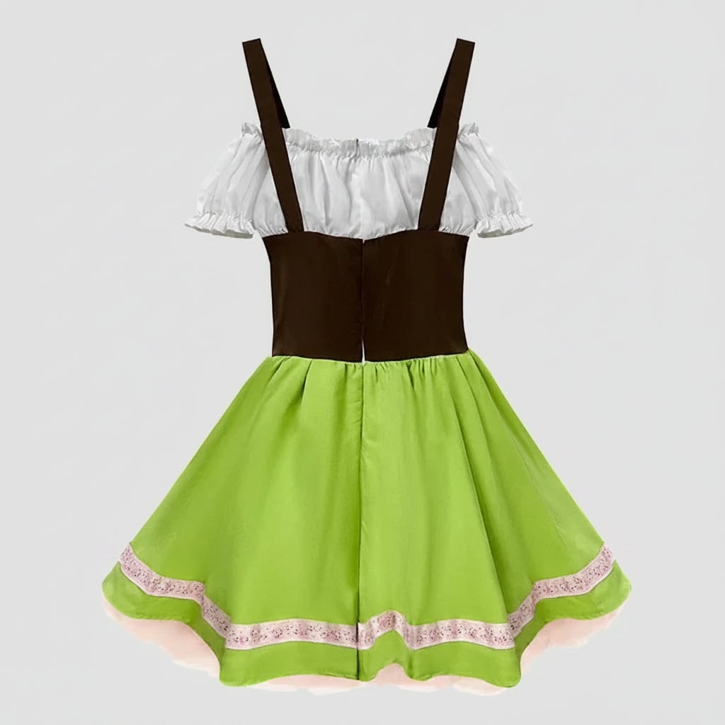 Costume traditionnel bavarois pour homme avec short et chemisier