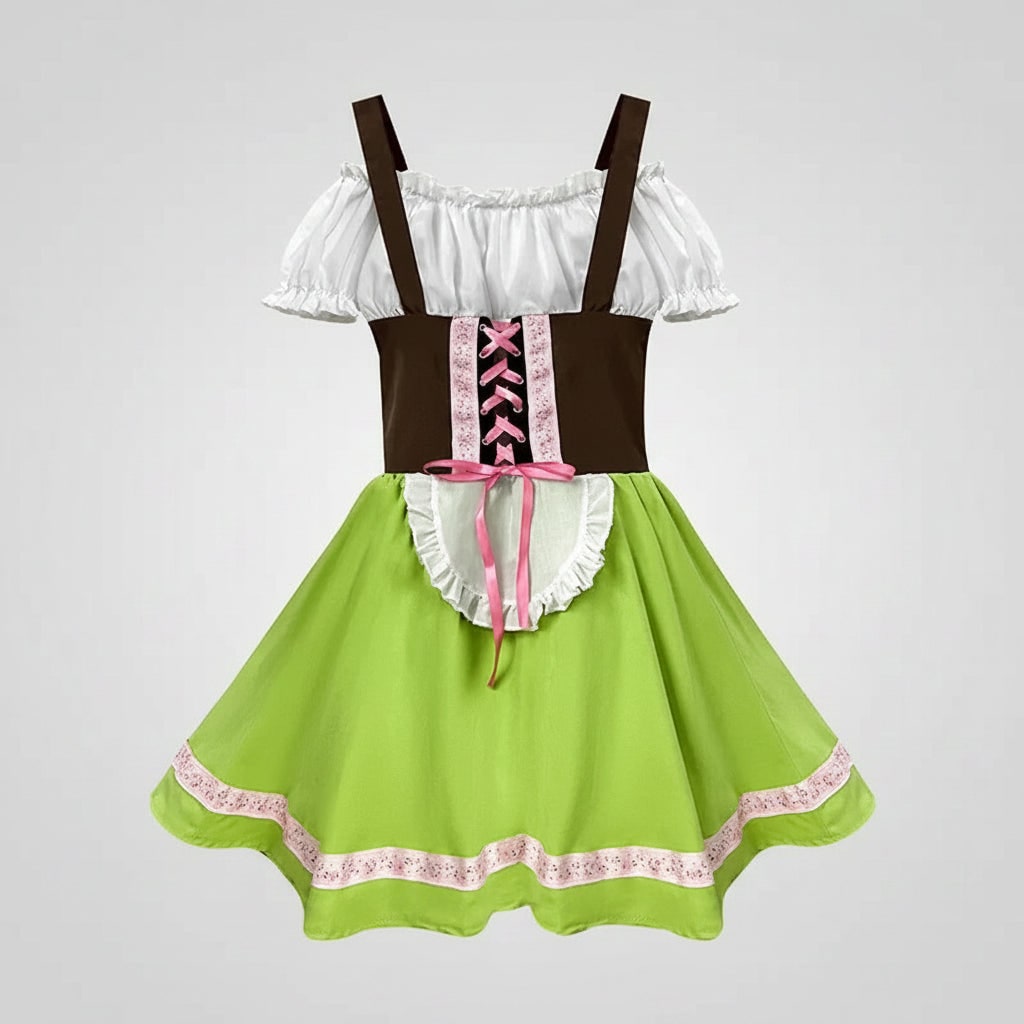 Costume traditionnel bavarois pour homme avec short et chemisier