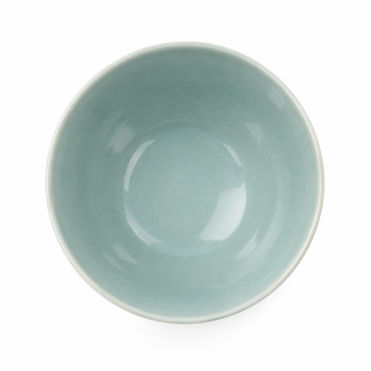 Coupe sur pied en céramique bleu ciel NARSAGO 20 cm décoration surélevée