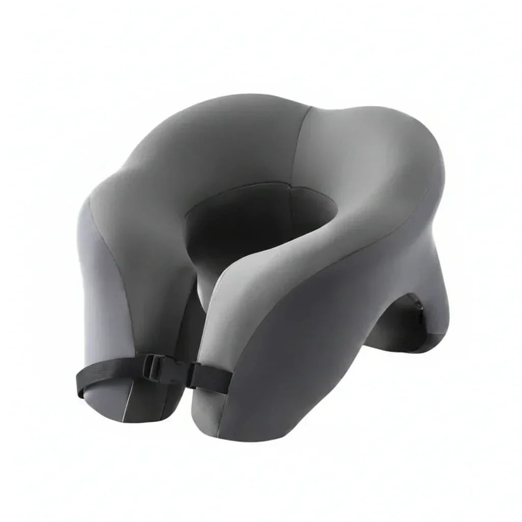 Coussin cervical ergonomique de voyage – confort et soutien en mousse à mémoire de forme