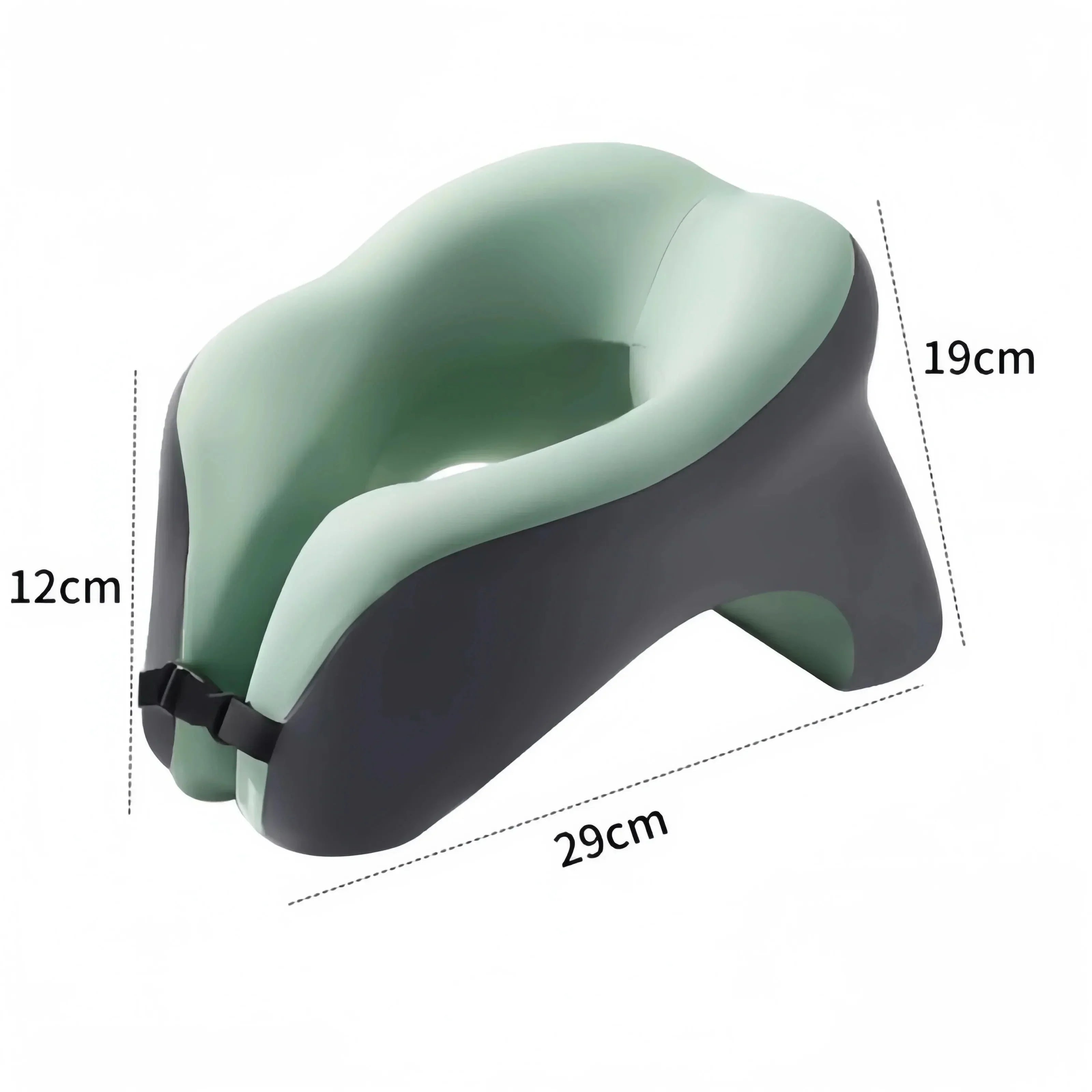 Coussin cervical ergonomique de voyage – confort et soutien en mousse à mémoire de forme