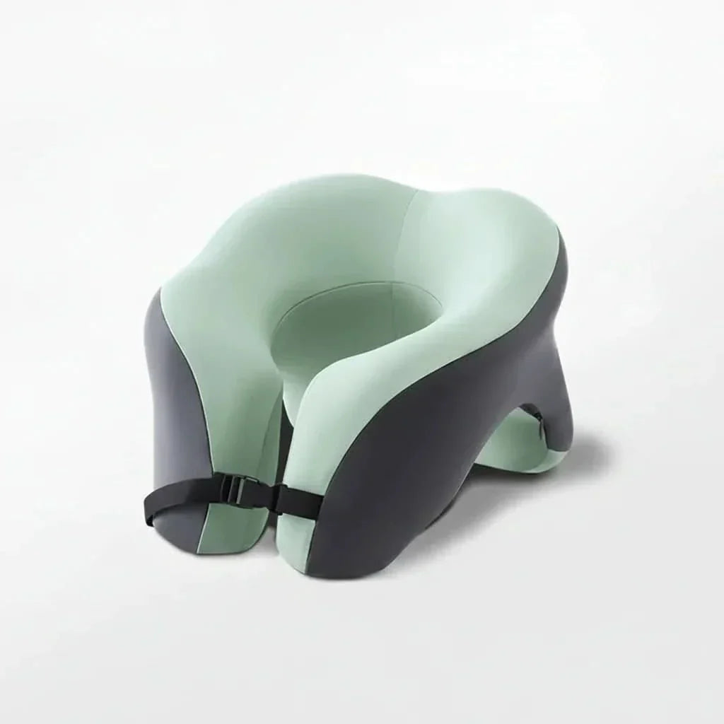 Coussin cervical ergonomique de voyage – confort et soutien en mousse à mémoire de forme