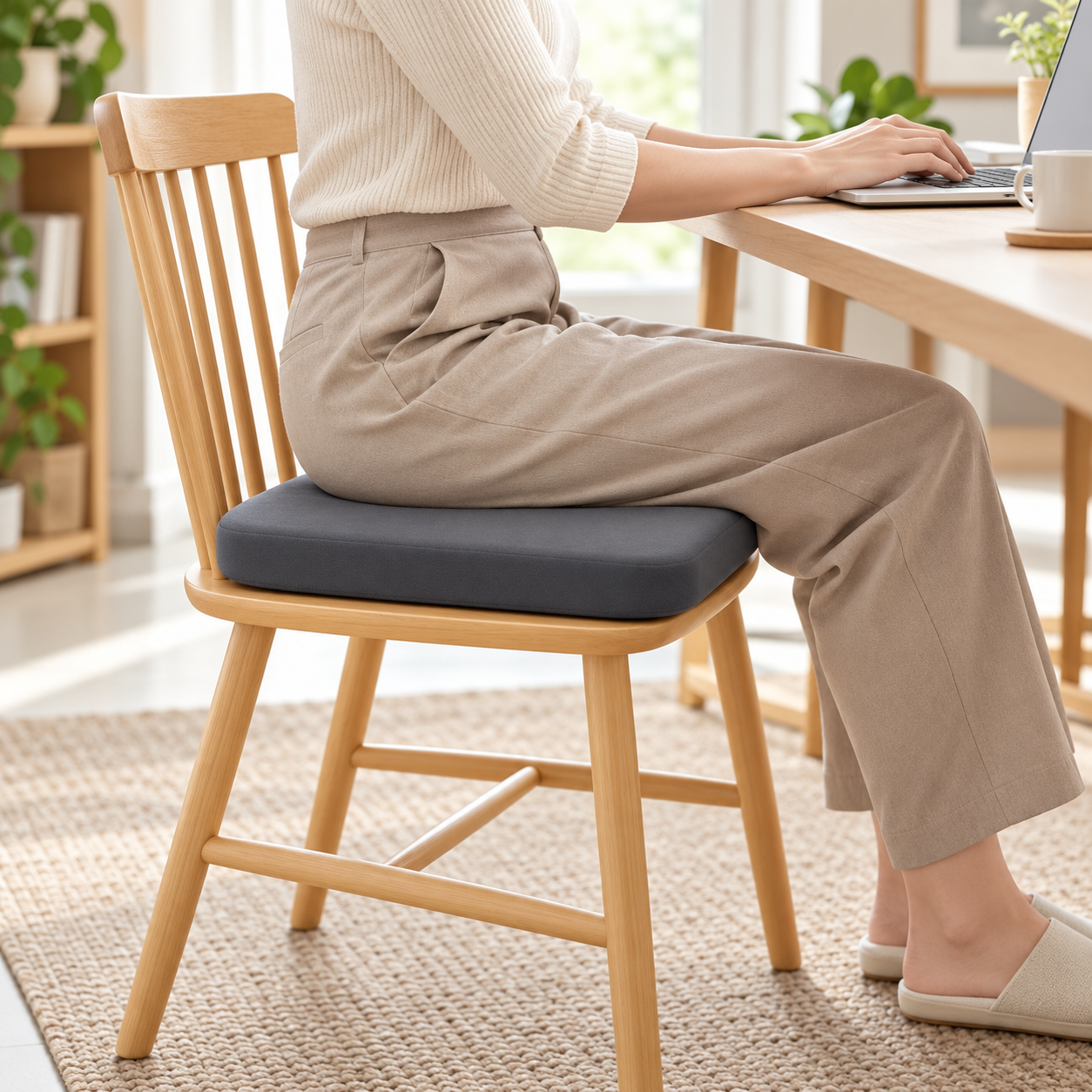 Coussin orthopédique en mousse à mémoire de forme pour siège haute qualité