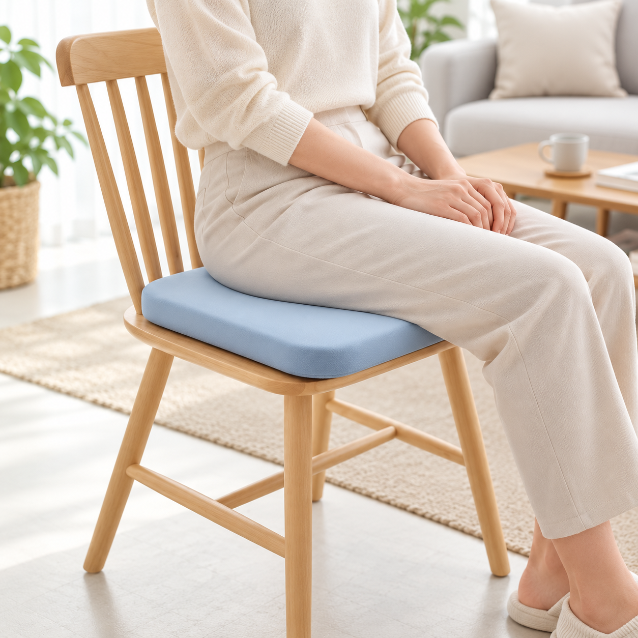 Coussin orthopédique en mousse à mémoire de forme pour siège haute qualité