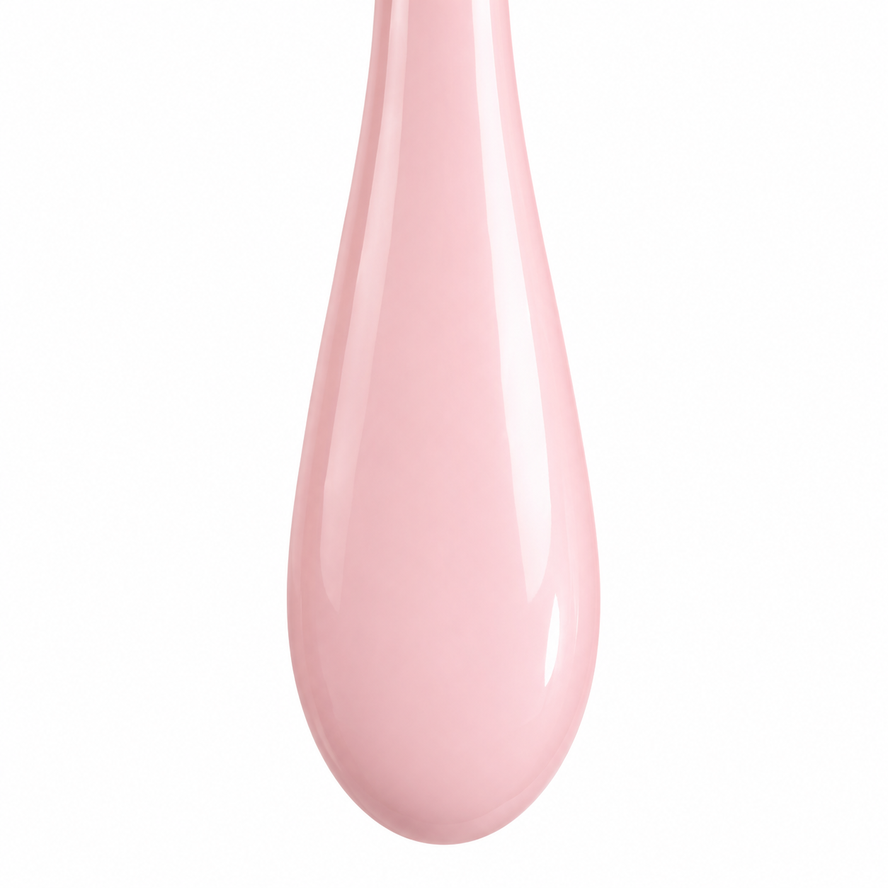 Petite cuillère de service en céramique rose pastel 15 cm