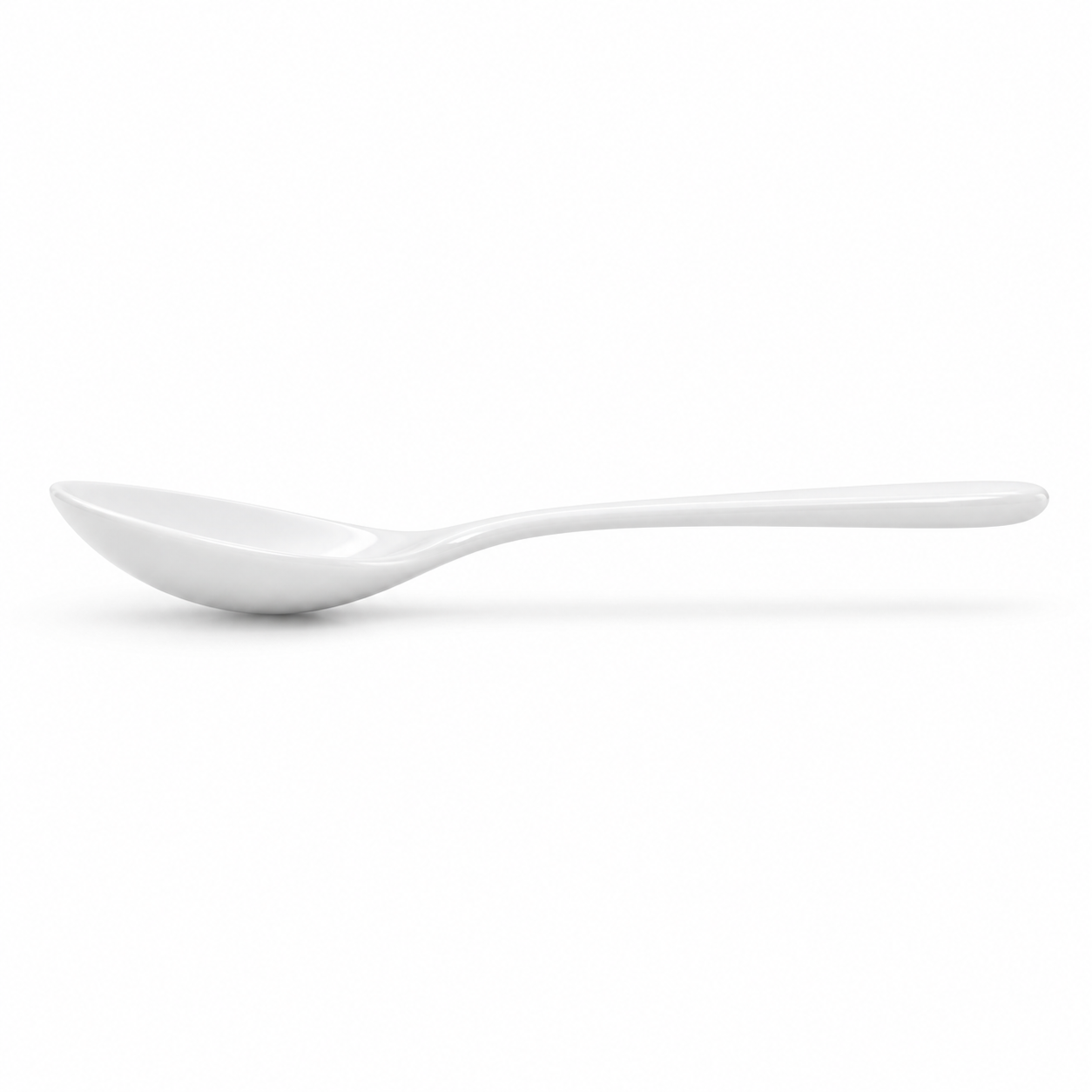 Cuillère en porcelaine blanche 15 cm cuillère de table classique