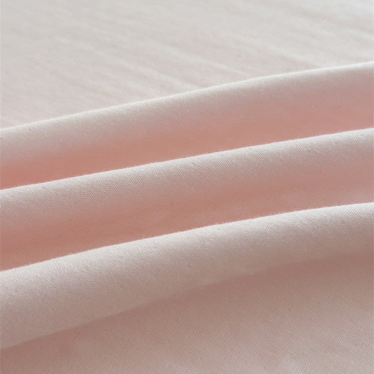 Drap de lit en coton-lin extra-doux de haute qualité