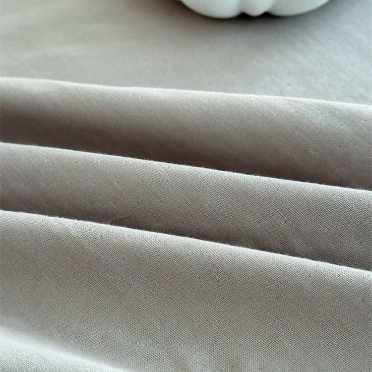Drap de lit en coton-lin extra-doux de haute qualité