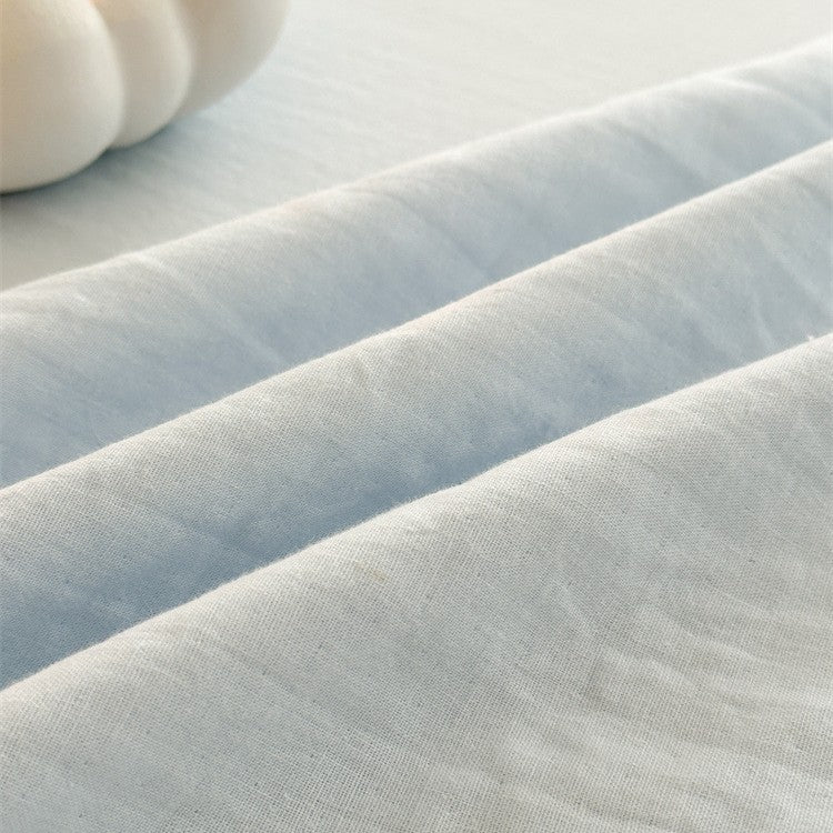 Drap de lit en coton-lin extra-doux de haute qualité