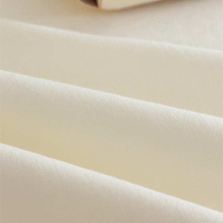Drap de lit en coton-lin extra-doux de haute qualité
