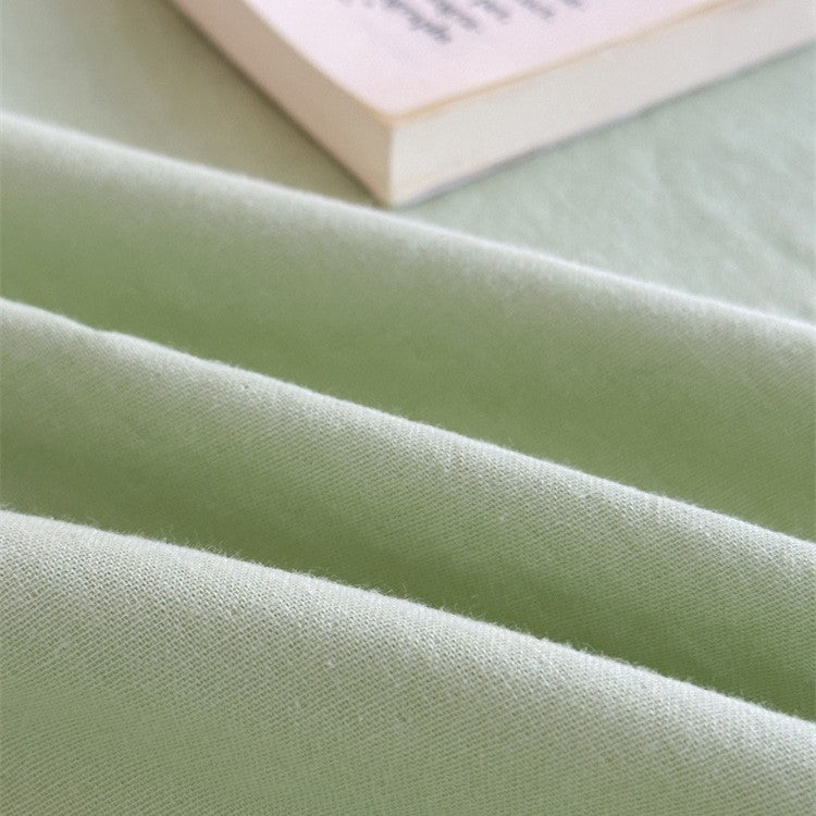 Drap de lit en coton-lin extra-doux de haute qualité