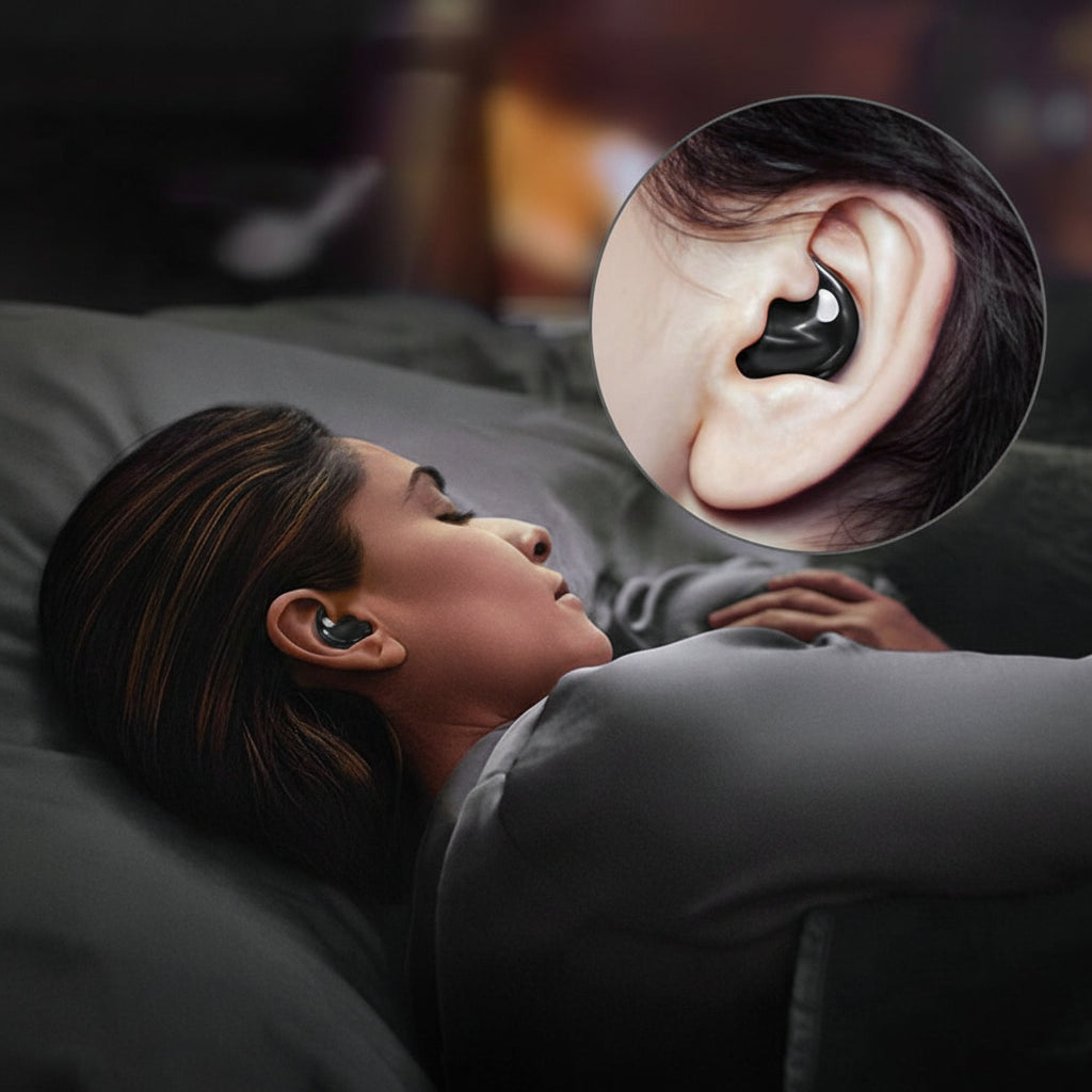 Écouteurs sans fil Bluetooth à réduction de bruit intra-auriculaires