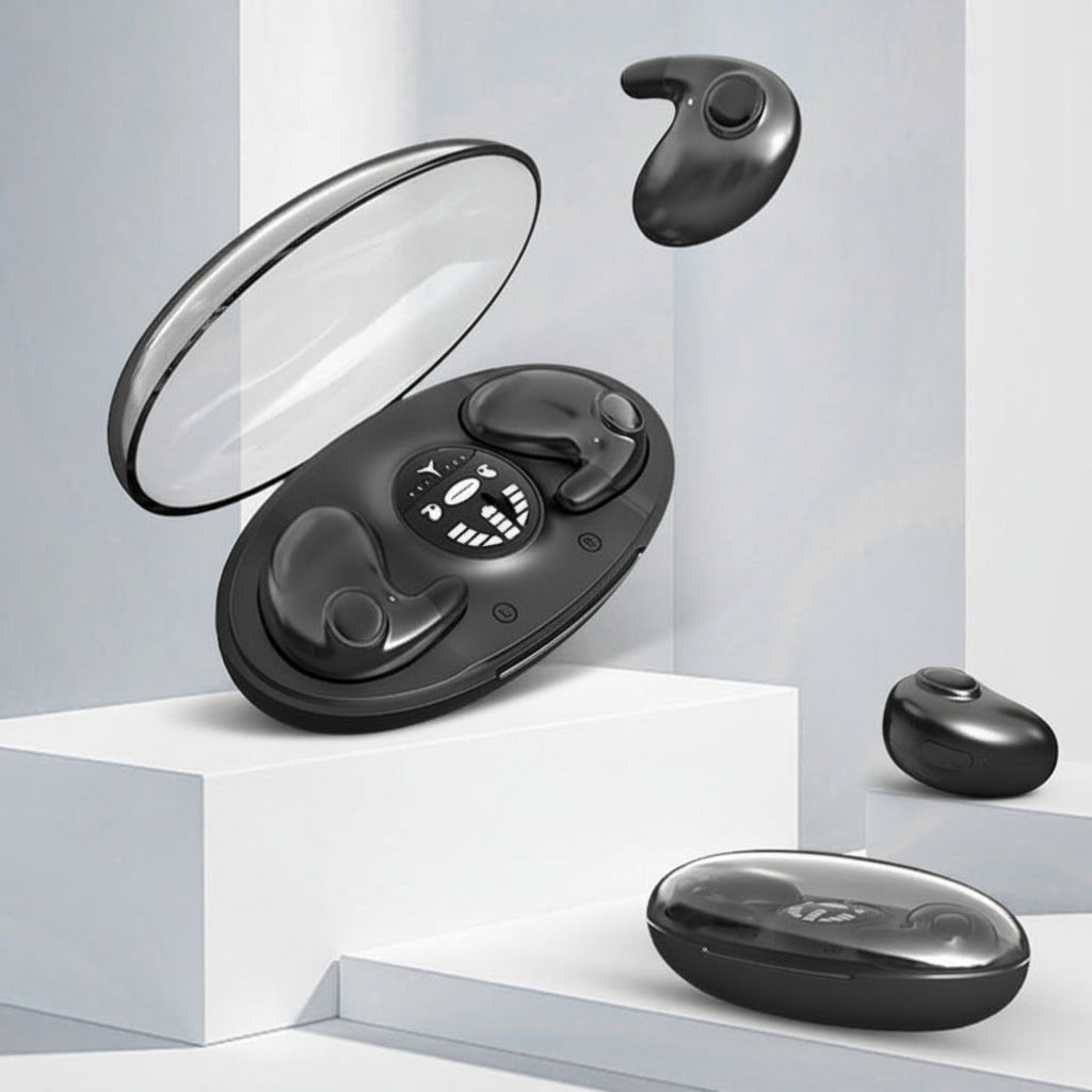 Écouteurs sans fil Bluetooth à réduction de bruit intra-auriculaires