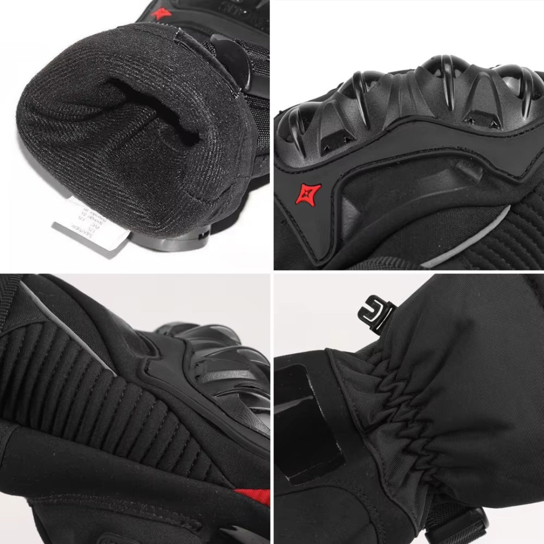 Gants d'hiver pour moto - Design imperméable