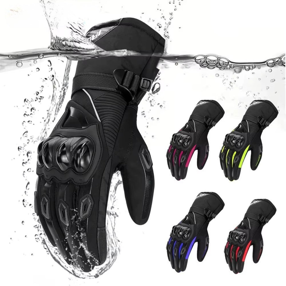Gants d'hiver pour moto - Design imperméable