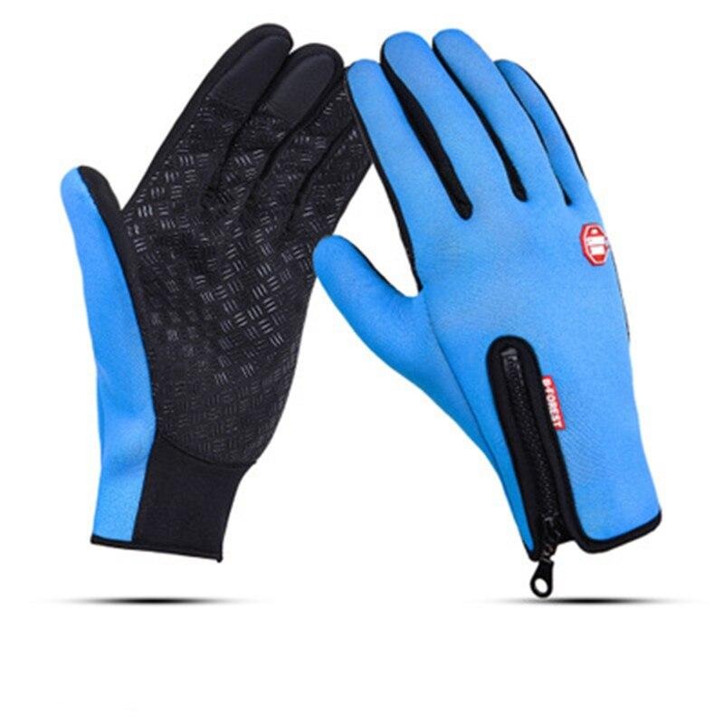 Gants thermiques imperméables coupe-vent avec bouts tactiles