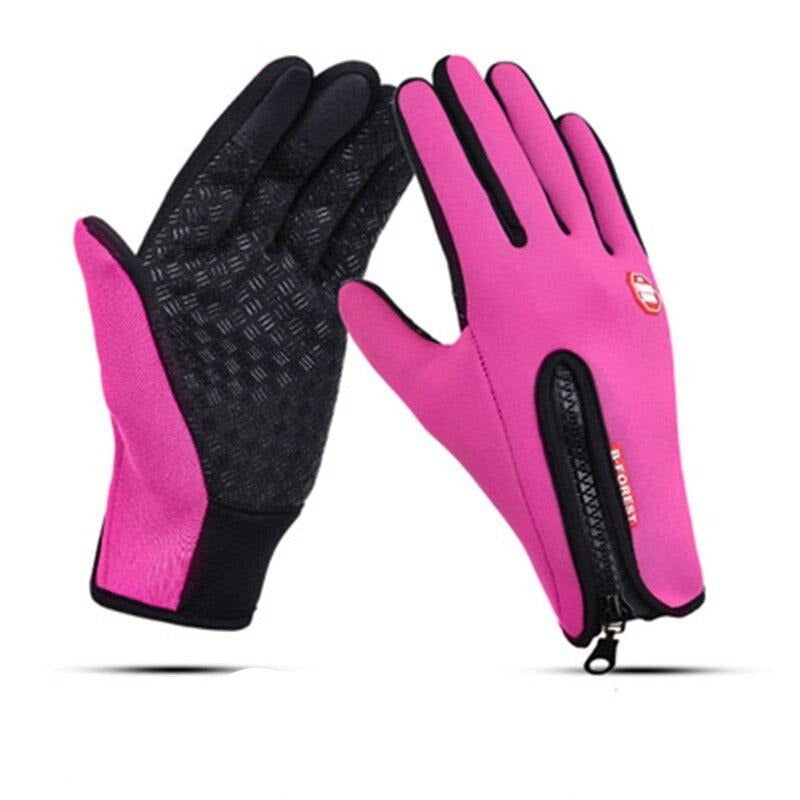 Gants thermiques imperméables coupe-vent avec bouts tactiles