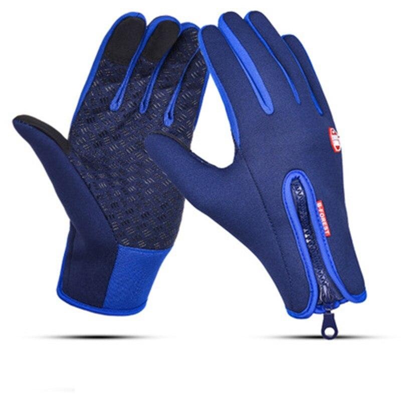Gants thermiques imperméables coupe-vent avec bouts tactiles