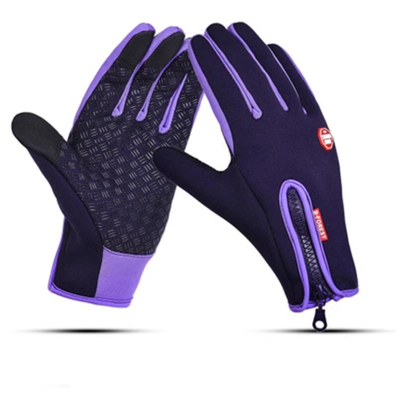 Gants thermiques imperméables coupe-vent avec bouts tactiles