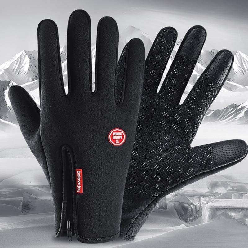 Gants thermiques imperméables coupe-vent avec bouts tactiles
