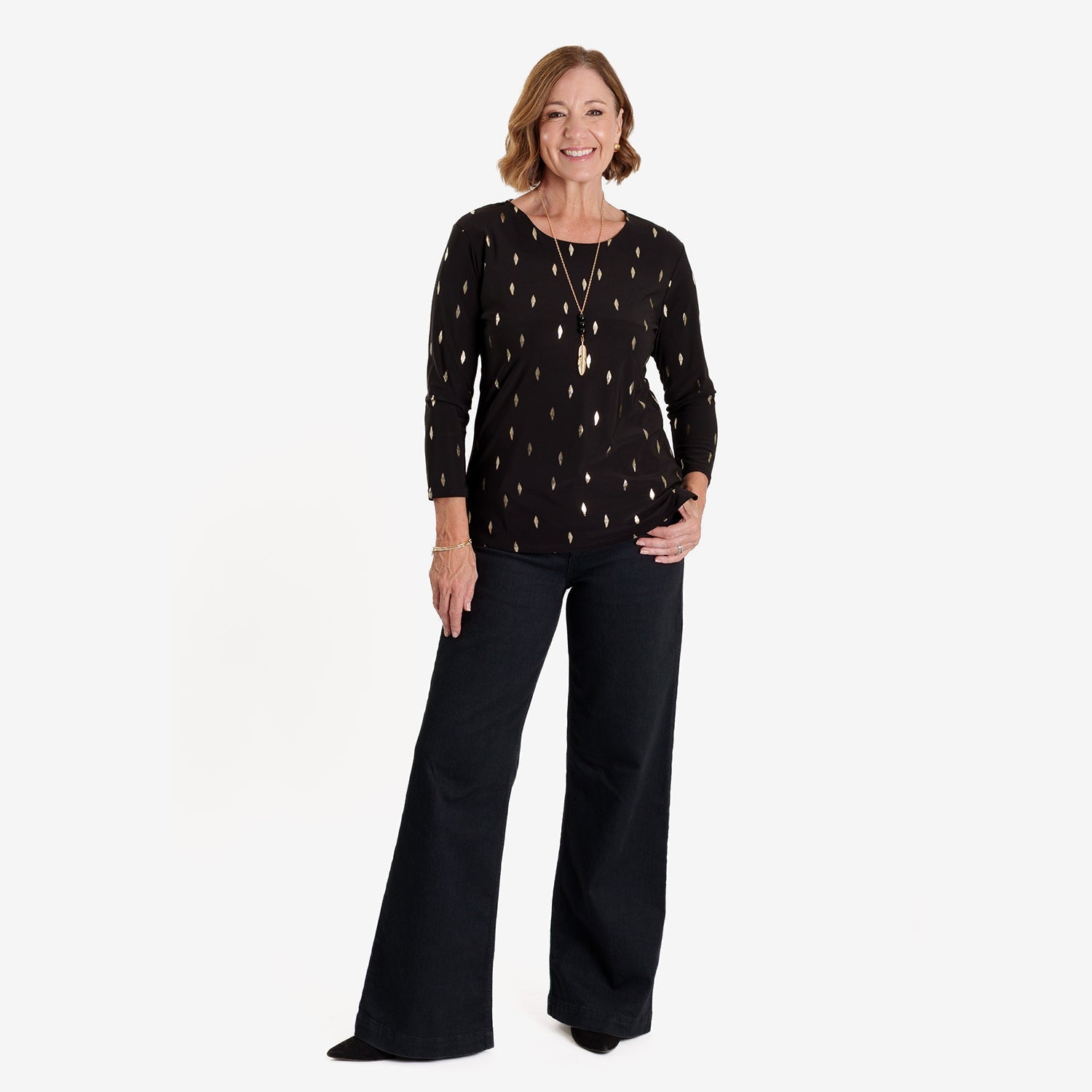 Haut Anonymous (taille - L) - noir
