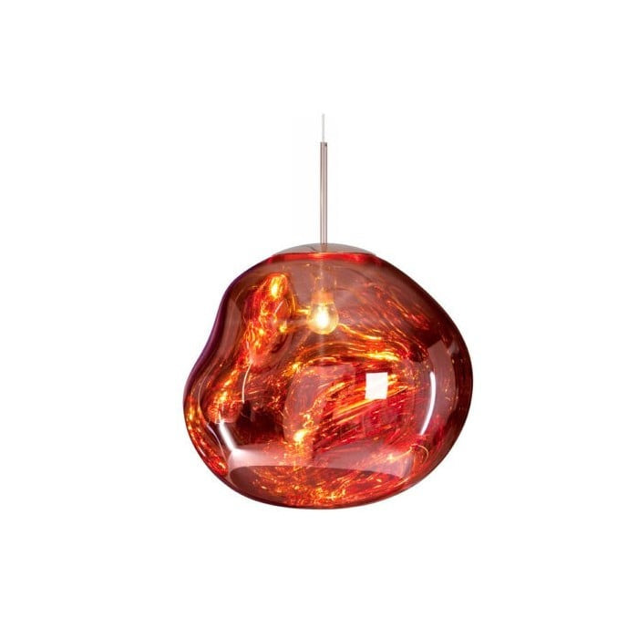 Jessamy | Suspension globe en acrylique moulée avec finition miroir pour salle à manger et cuisine