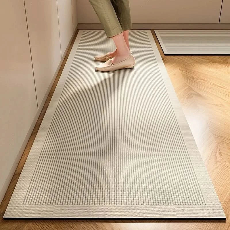 Koriva | Tapis de cuisine minimaliste antidérapant avec soutien confortable