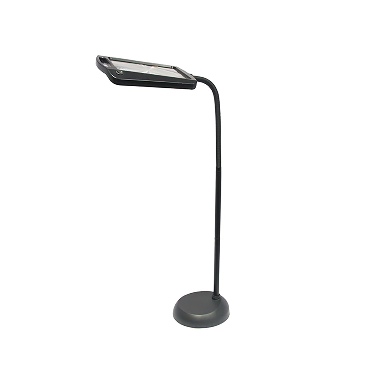 Lampadaire loupe LED réglable pour vision améliorée