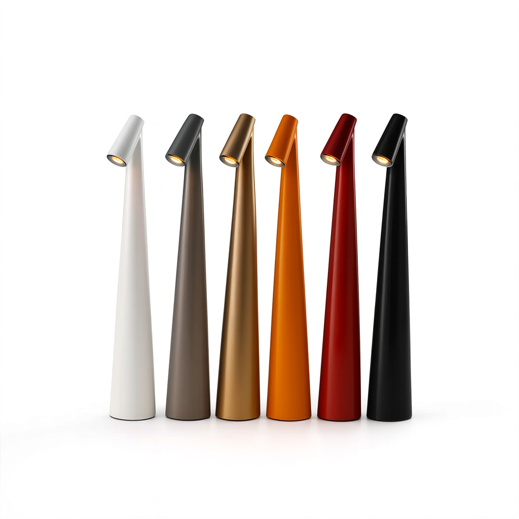 Lampe de table LED rechargeable sans fil avec variateur tactile