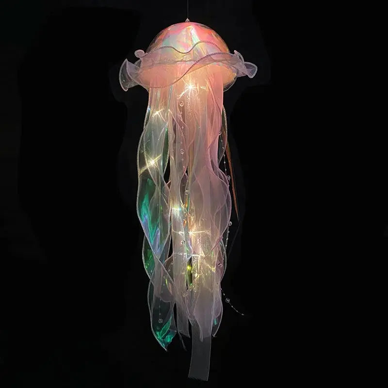 Lampe décorative méduse lumineuse – ambiance atmosphérique, LED et changement de couleur