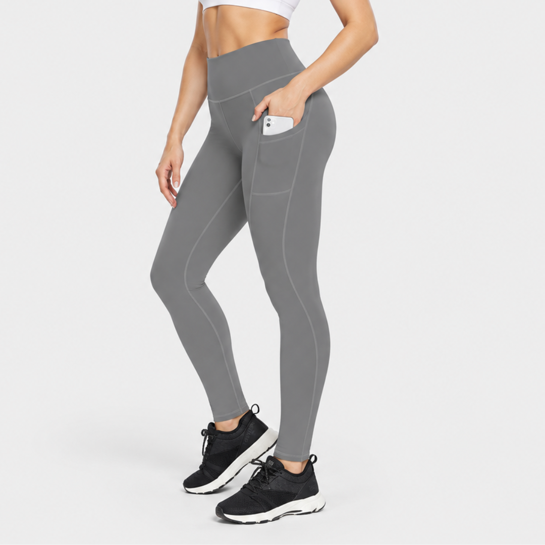 Legging thermique taille haute pour la marche
