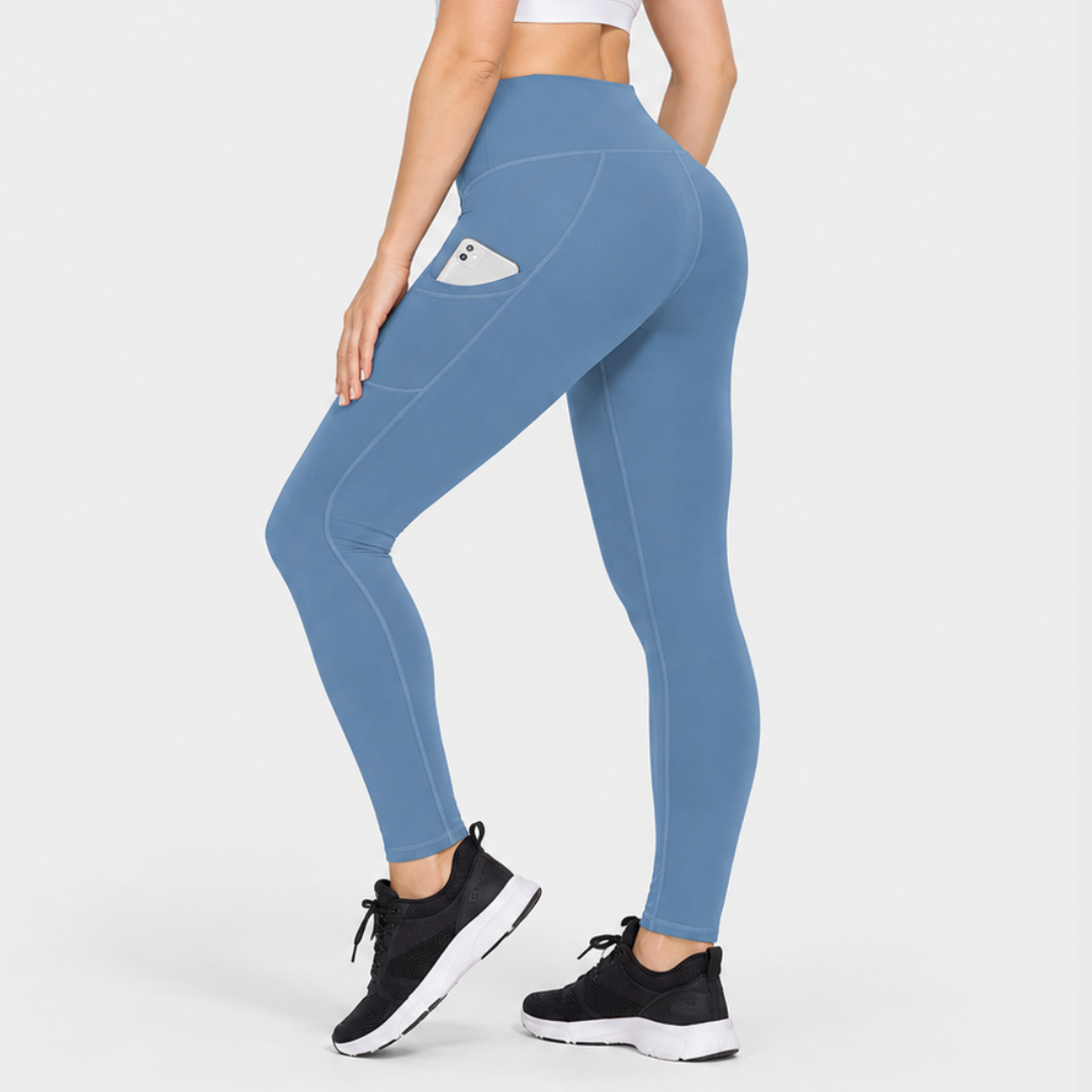 Legging thermique taille haute pour la marche