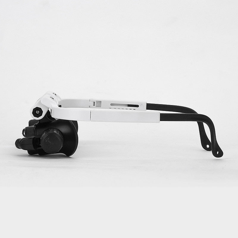 Lunettes loupe LED ajustables pour travaux de précision et loisirs créatifs