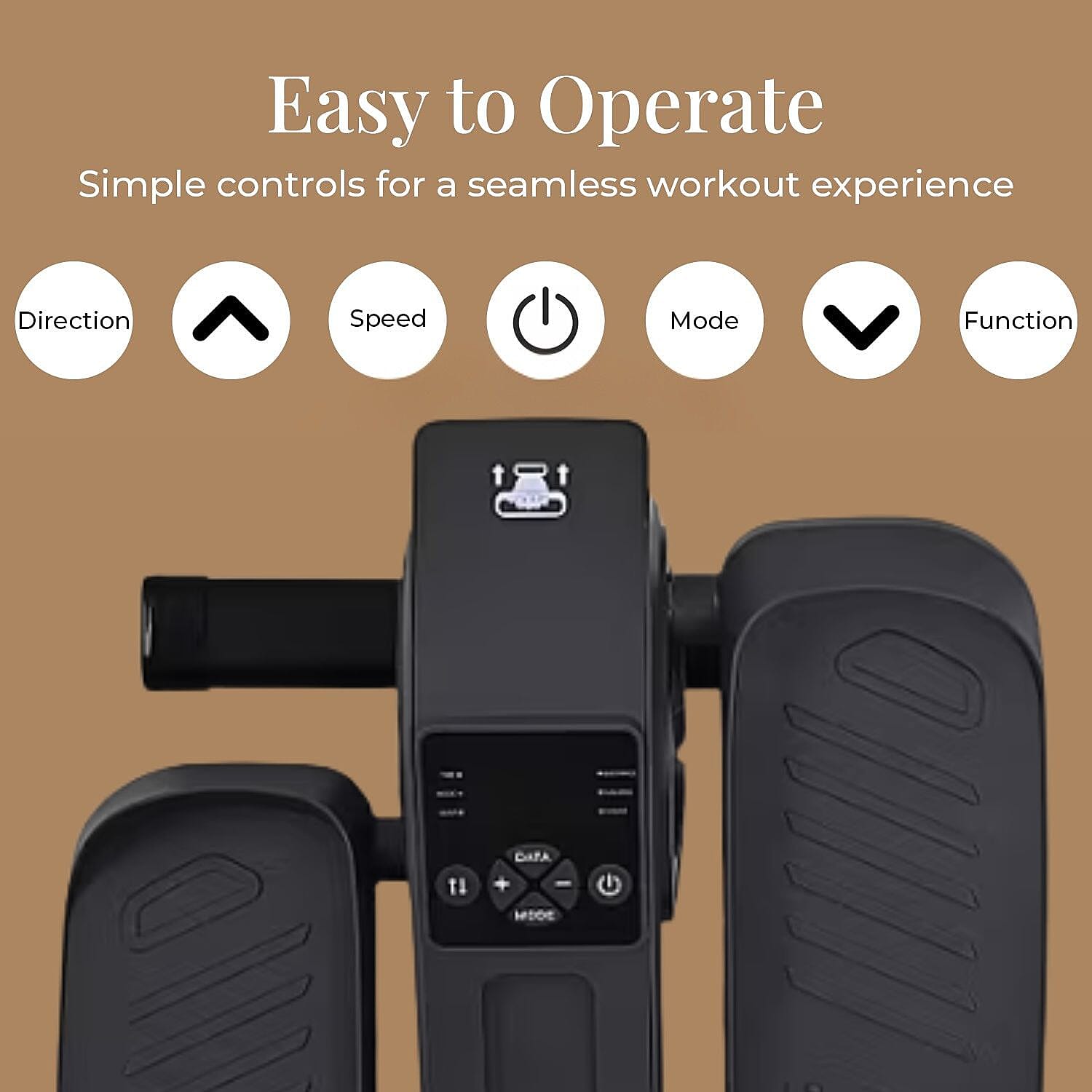 Mini vélo elliptique électrique pour jambes – exercice assis à domicile